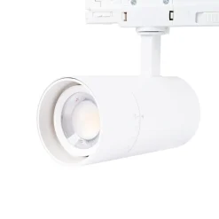 Proyector LED para carril trifásico - Potencia ajustable + ZOOM: 15W/20W/25W - CCT