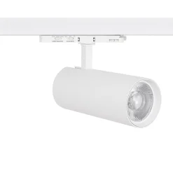 Proyector LED para carril trifásico - Potencia ajustable: 30W/ 34W/ 38W - CCT - CRI 90