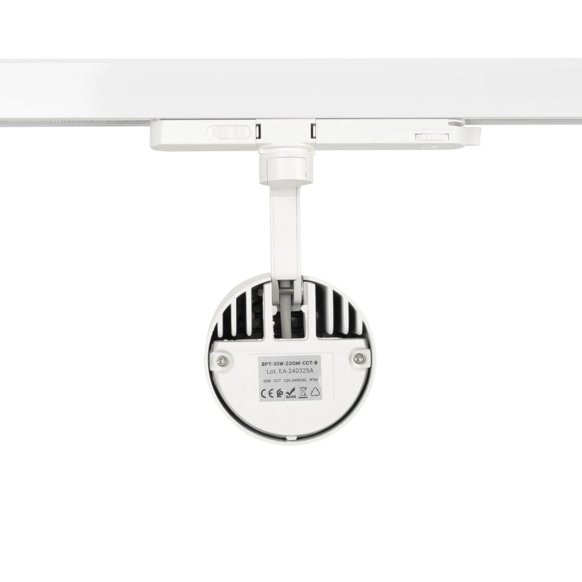Proyector LED para carril trifásico 35W CCT - ZOOM 20º- 60º - CRI 90