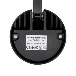 Proyector LED para carril trifásico 35W CCT - ZOOM 20º- 60º - CRI 90