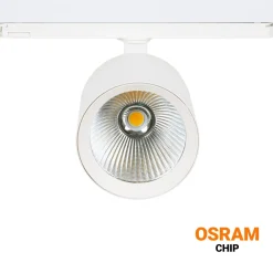 Proyector LED para carril trifásico 36W - DALI - CCT - CRI90 - Chip OSRAM