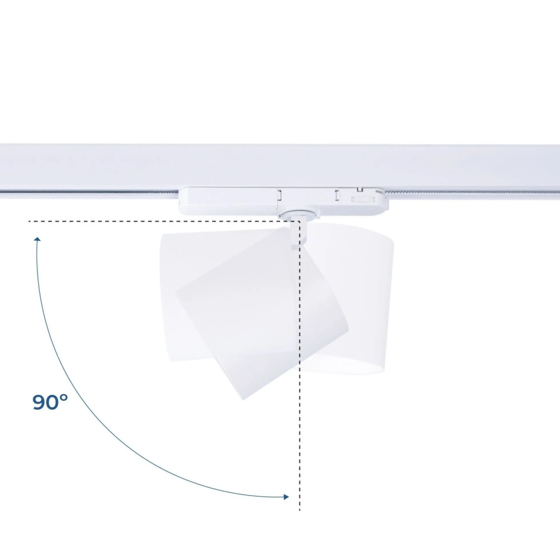 Proyector LED para carril trifásico 40W - Verdulerías - Driver Philips Xitanium