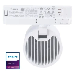 Proyector LED para carril trifásico 40W - Pescados y Mariscos - Driver Philips Xitanium