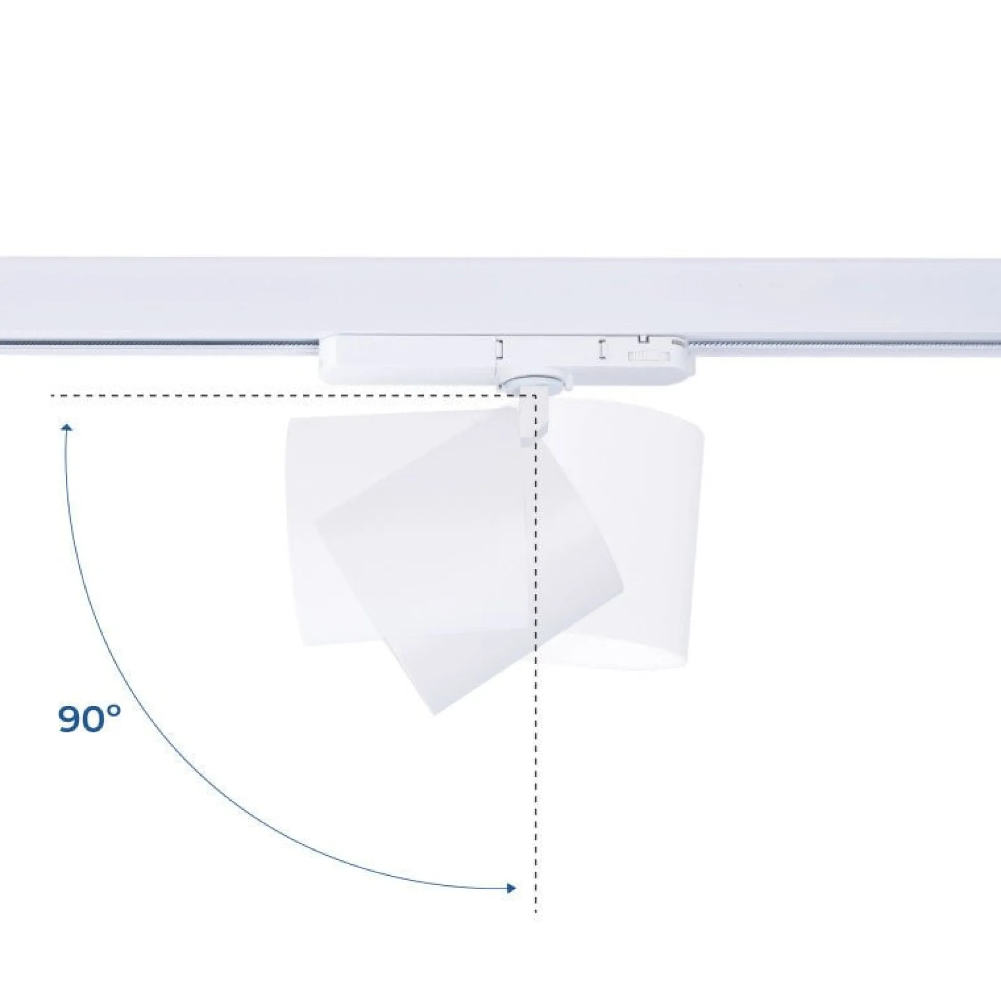 Proyector LED para carril trifásico - 40W - Joyerías - Driver Philips Xitanium