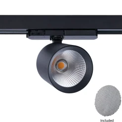 Proyector LED para carril trifásico 4000K - 40W - CRI 95 - Driver Philips Xitanium