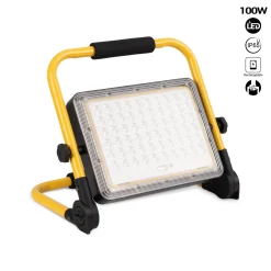 Proyector LED portátil de trabajo 100W - IP65 - 6000K