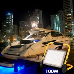 Proyector LED portátil de trabajo 100W - IP65 - 6000K