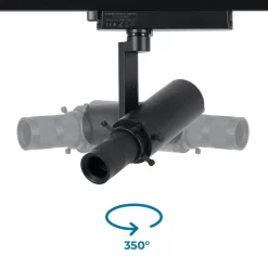 Proyector shapeable para carril monofásico - 20W - 20º-35