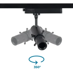 Proyector shapeable para carril monofásico - 10W - 20º-35