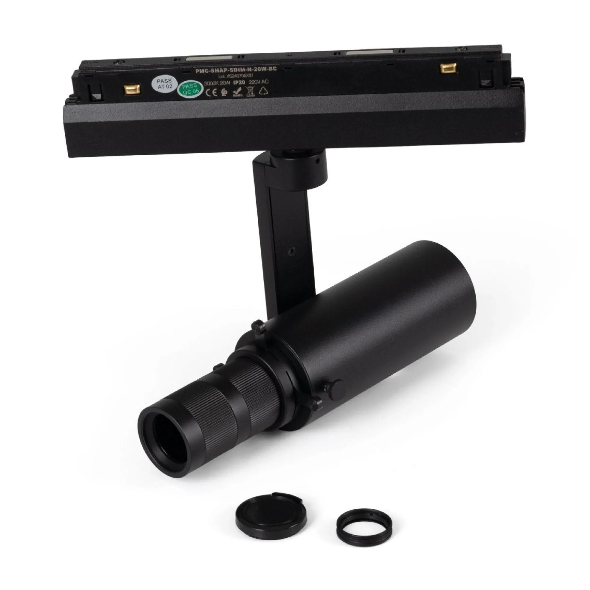Proyector shapeable para carril magnético 48V - 20W - 20º-35º