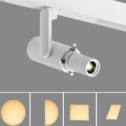 Proyector shapeable para carril magnético 48V - 20W - 20º-35º