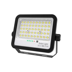 Proyector solar con panel y mando a distancia - 50W - 6500K - IP65