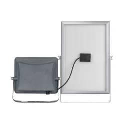 Proyector solar de seguridad 12W - Sensor PIR y mando a distancia - 4000K - IP65
