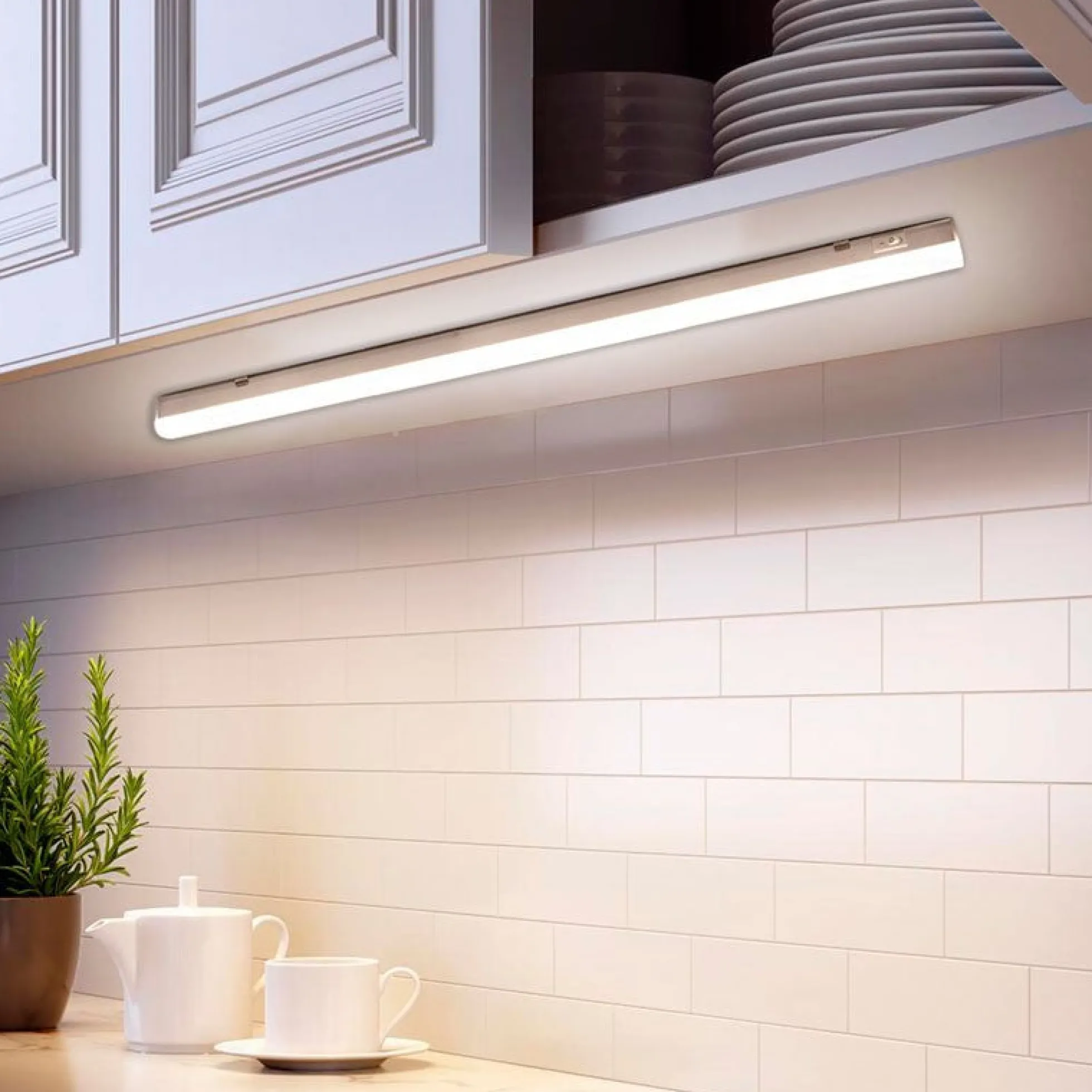 Regleta LED bajo mueble T5 - 150 cm - 18W opal - CCT