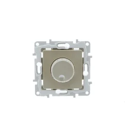 Regulador rotativo 200W 230V empotrable y marco embellecedor