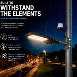 Sensor crepuscular de pared - 360º - 25A - IP66