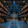 Sensor de movimiento microondas - Techos altos - 360º - 1000W - IP20