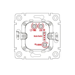 Sensor de movimiento por microondas para pared 180º - IP20