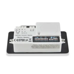 Sensor detector de movimiento por microondas con regulación 1-10V