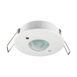 Sensor PIR DALI-2 empotrable - Sensor movimiento + luz - DALI Bus - 130°