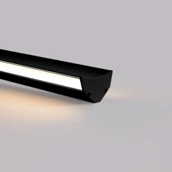 Tapa para perfil de esquina para tira LED doble - Ref. BPERFALP191