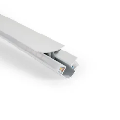 Tapa para perfil de esquina para tira LED doble - Ref. BPERFALP191