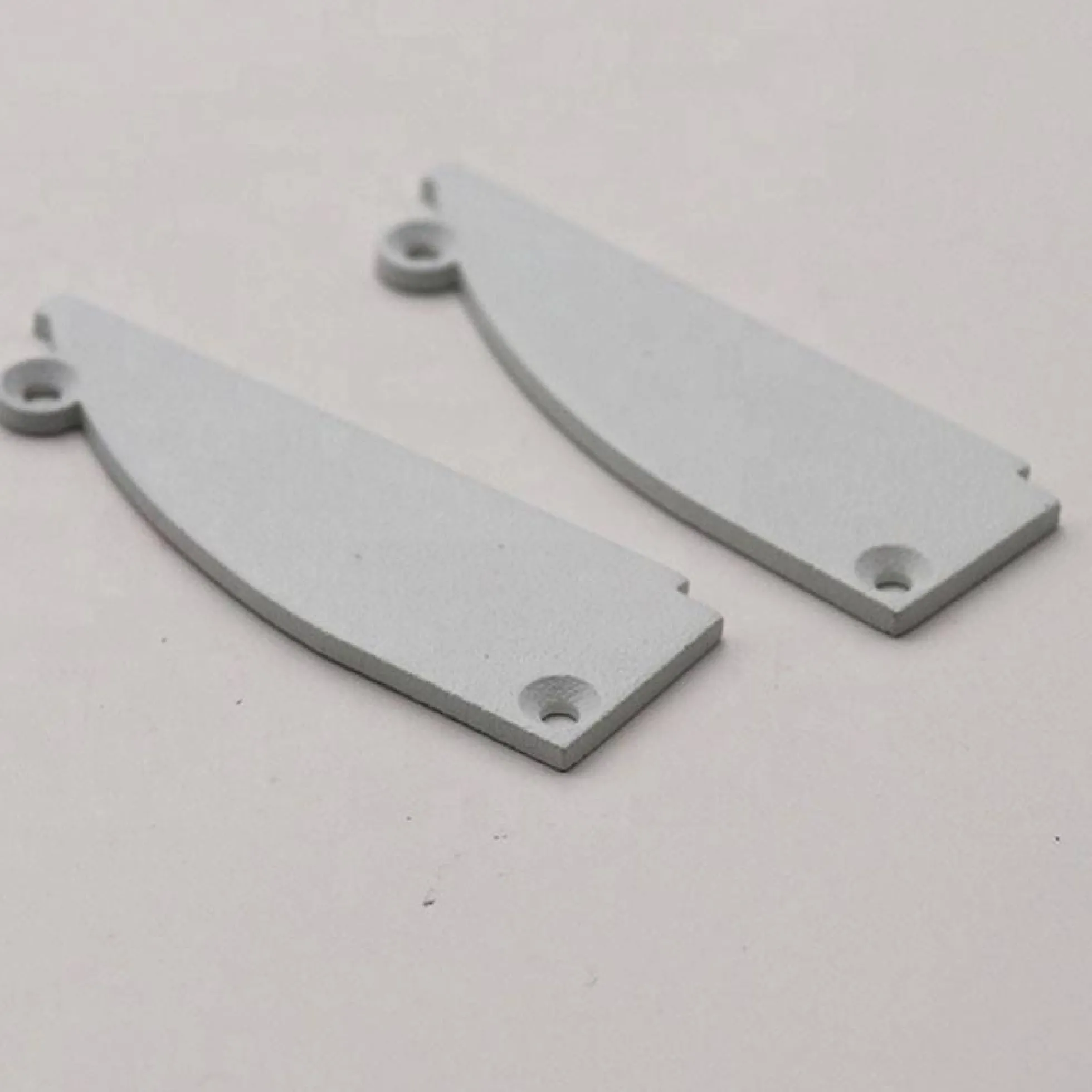 Tapas para perfil de Aluminio Escayola/Pladur 18.5X15.5