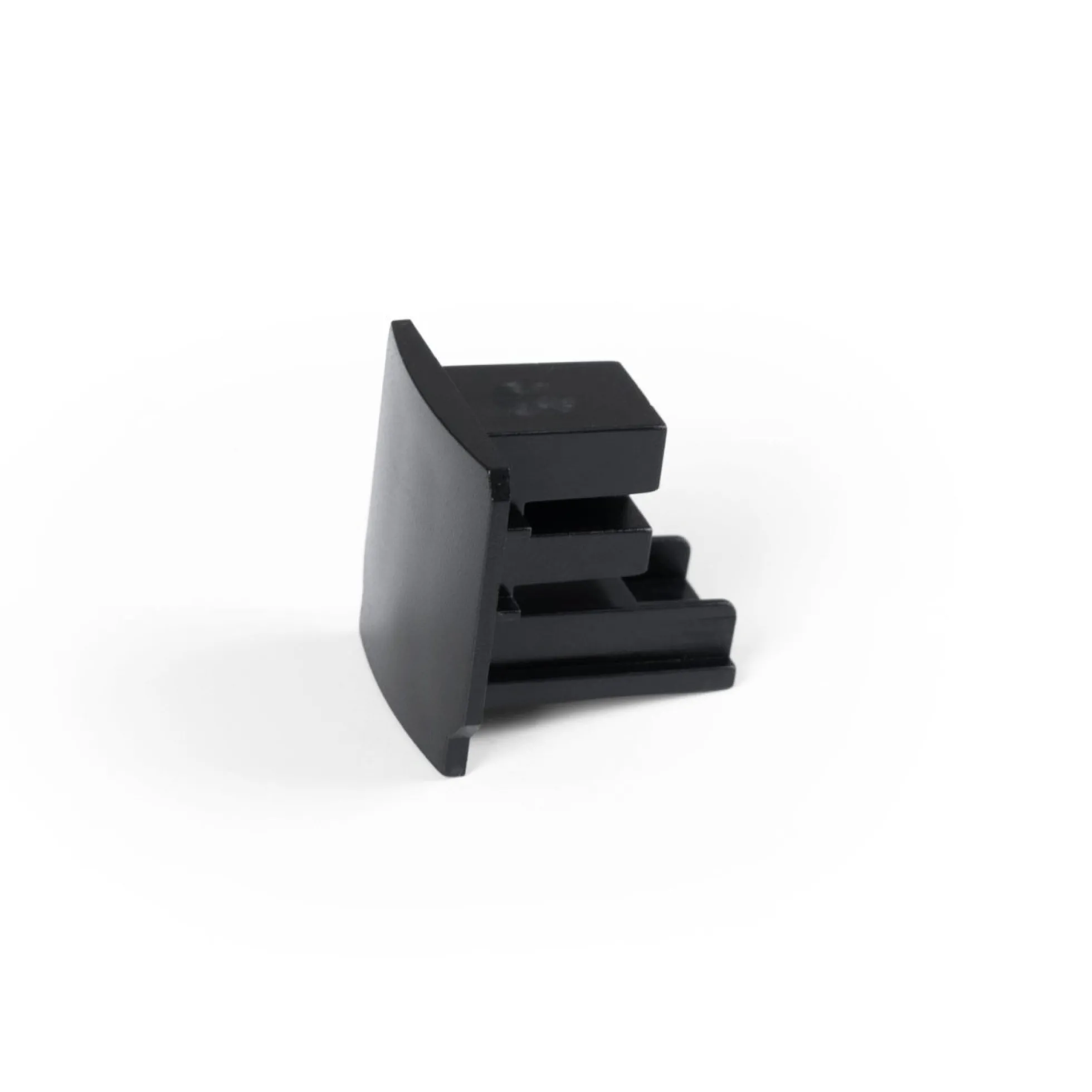 Tapón final para carril trifásico de superficie - Compatible con DALI