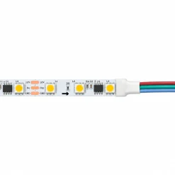 Tira de LED inteligente IC 12V DC - 14,4W/m - IP20 - 60 LED/m - Ancho 10mm - 5 metros