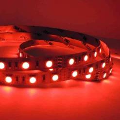 Tira de LED 12V-DC 72W 10mm multicolor RGB IP20 (SMD5050 60ch/m) Rollo 5 metros