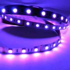 Tira de LED 12V-DC 72W 10mm multicolor RGB IP20 (SMD5050 60ch/m) Rollo 5 metros
