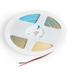 Tira LED COB monocolor - 24V DC - 8W/m - 3mm - 400 LED/m - IP20 - 5 metros