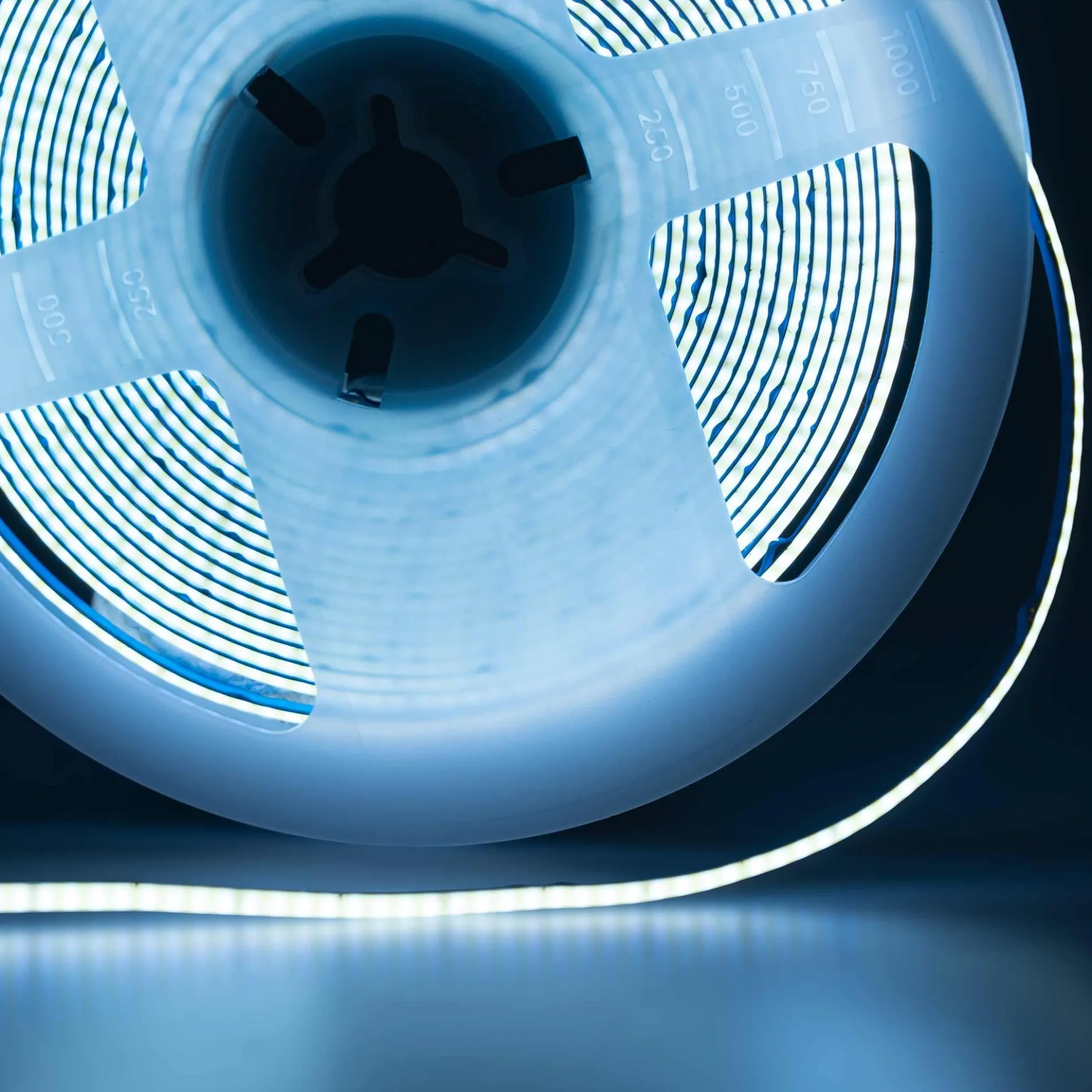 Tira LED COB monocolor - 24V DC - 8W/m - 3mm - 400 LED/m - IP20 - 5 metros