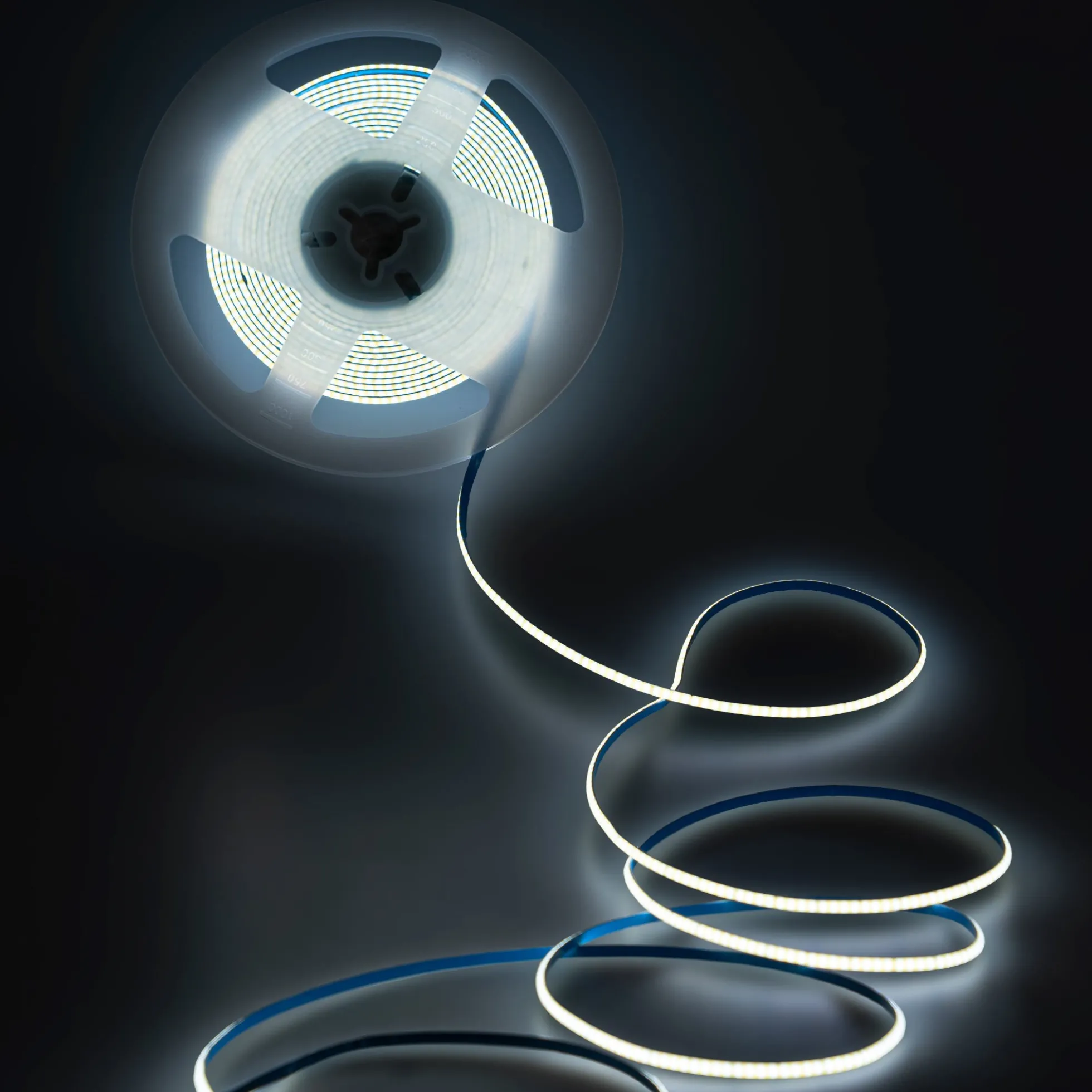 Tira LED COB monocolor - 24V DC - 8W/m - 3mm - 400 LED/m - IP20 - 5 metros