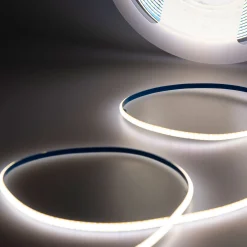 Tira LED COB monocolor - 24V DC - 8W/m - 3mm - 400 LED/m - IP20 - 5 metros