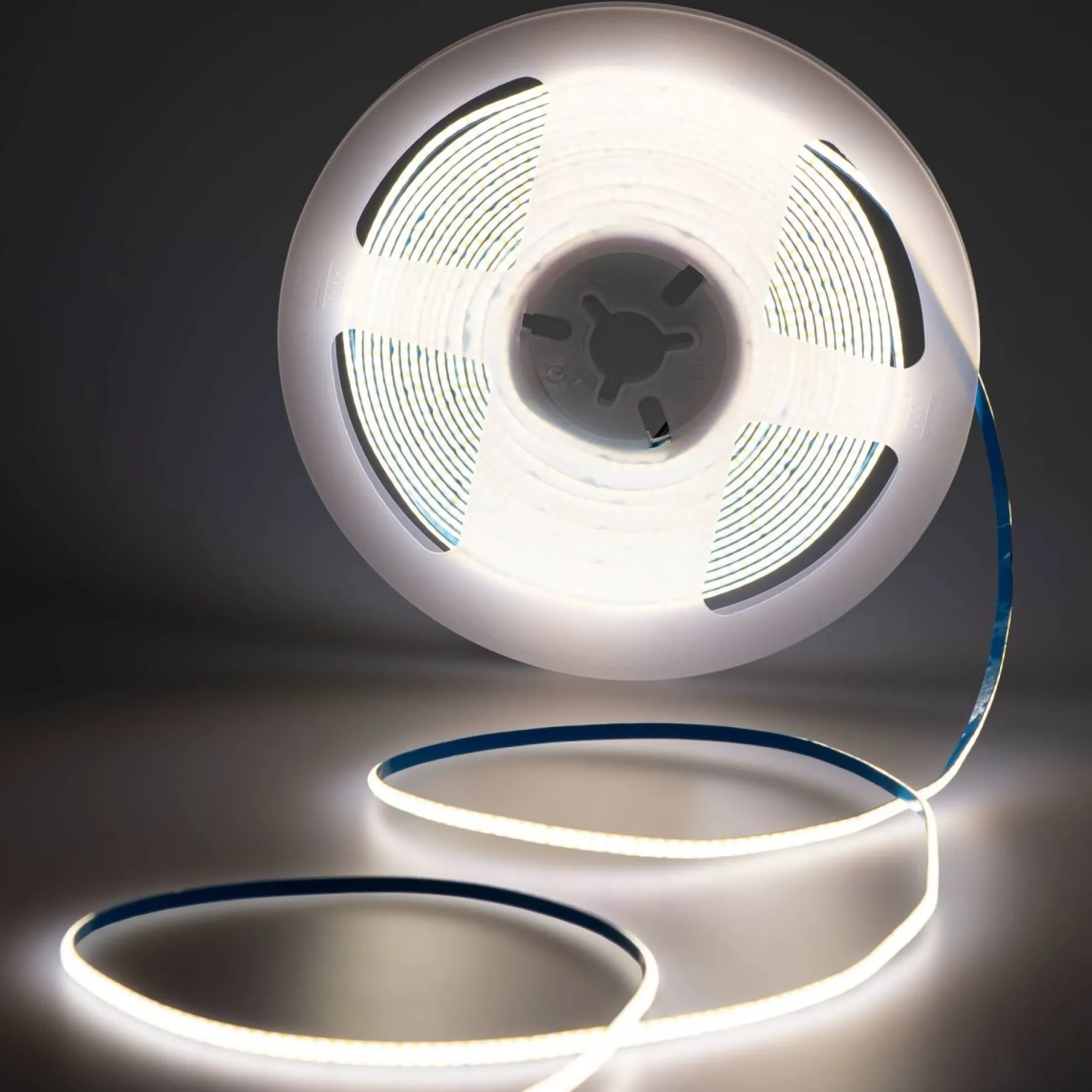 Tira LED COB monocolor - 24V DC - 8W/m - 3mm - 400 LED/m - IP20 - 5 metros