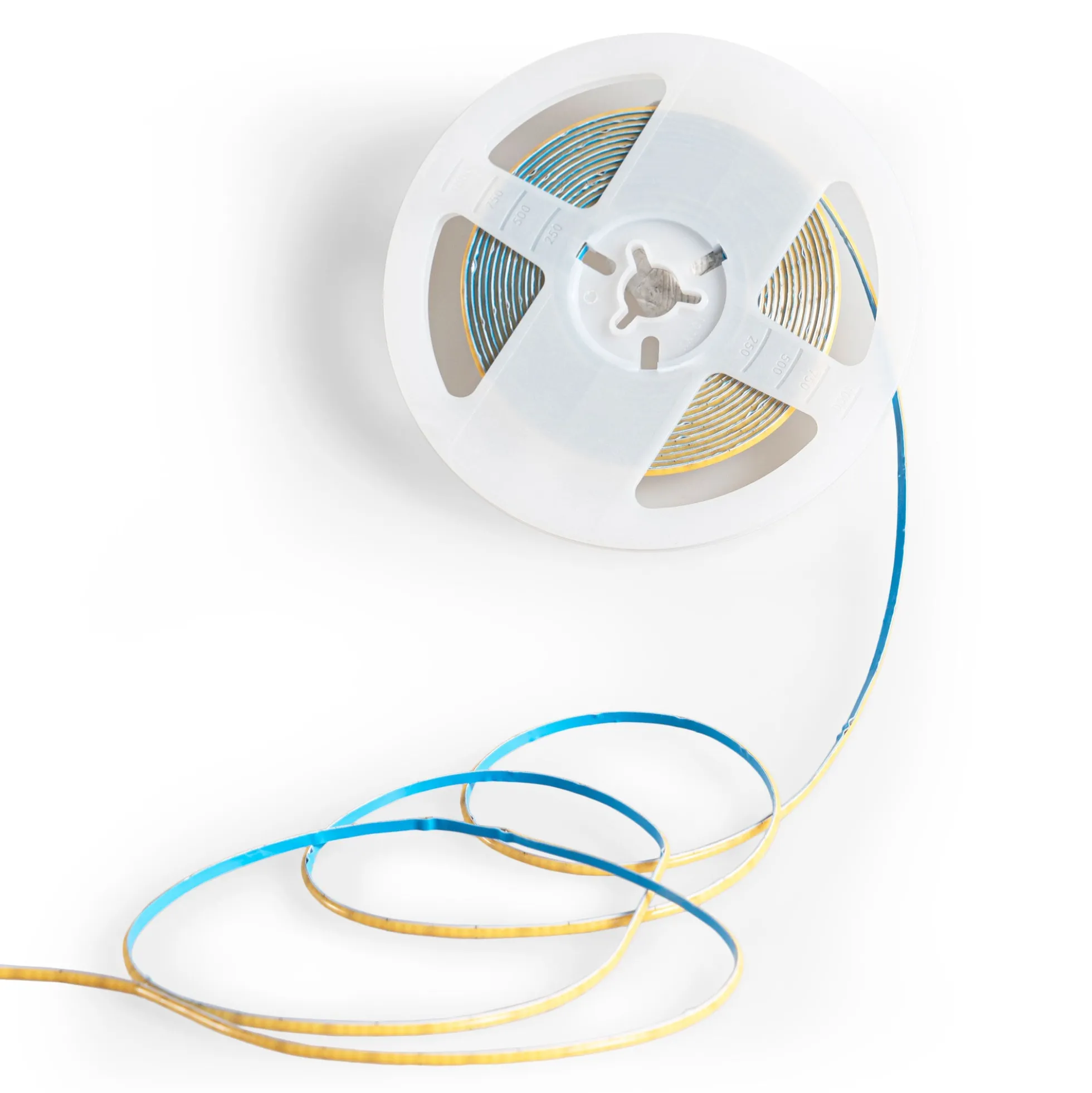 Tira LED COB monocolor - 24V DC - 8W/m - 3mm - 400 LED/m - IP20 - 5 metros