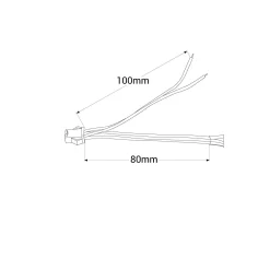 Tira LED COB RGB inteligente IC 24V DC - 12W/m - IP20 - 630ch/m - Ancho 10mm - 5 metros