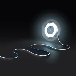 Tira LED COB 24V DC monocolor - Emisión lateral - 9W/m - 8mm - IP20 - Corte c/ 3cm - Rollo de 5 metros