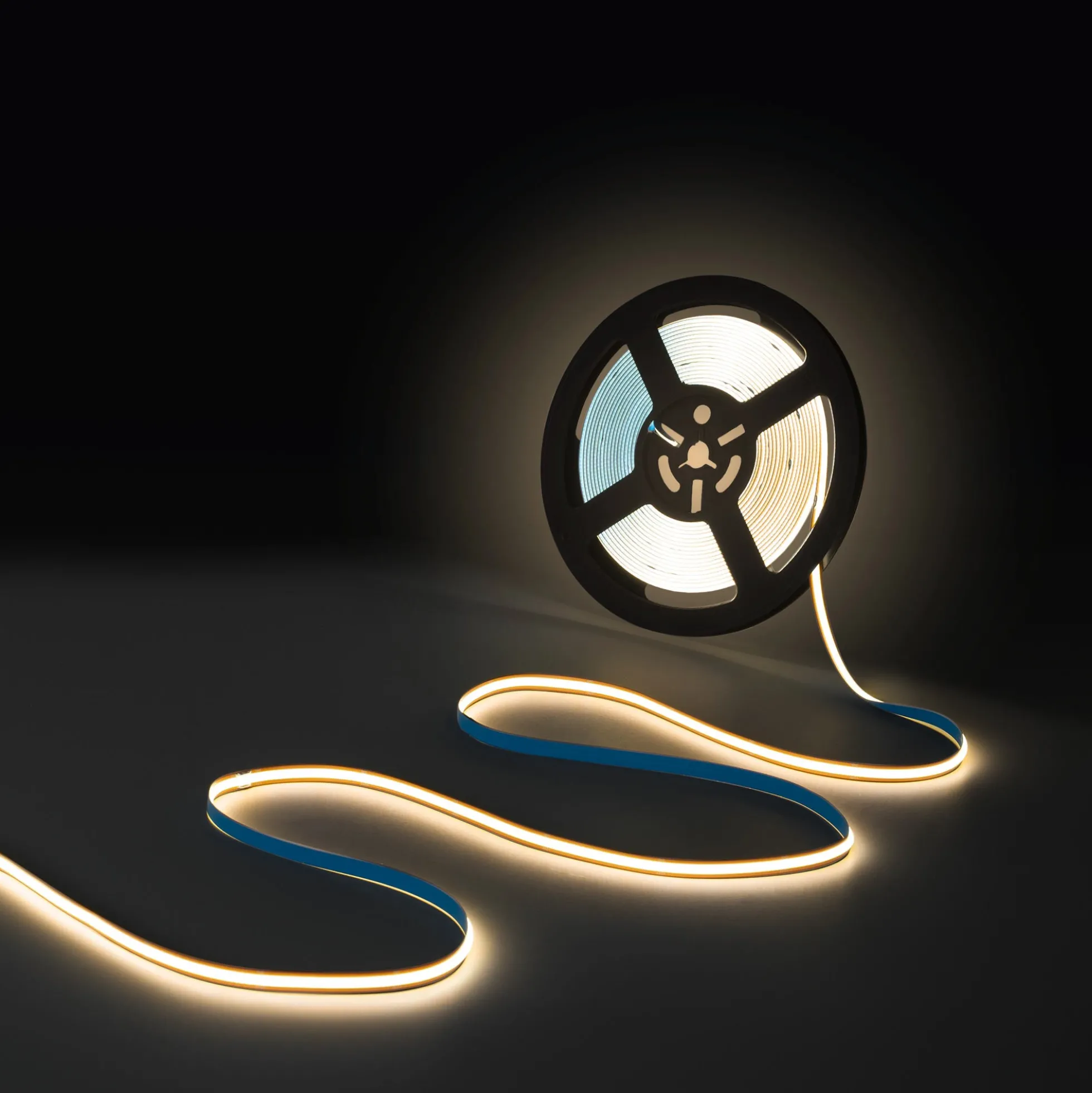 Tira LED COB 24V DC -Monocolor - FREE CUT - 11W/m - 8mm - IP20 - Rollo de 10 metros