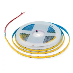 Tira LED COB 12V DC monocolor - 10W/m - 8mm - CRI90 - IP20 - 5 metros
