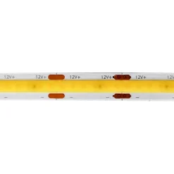 Tira LED COB 12V DC monocolor - 10W/m - 8mm - CRI90 - IP20 - 5 metros