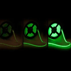 Tira LED COB 24V DC - RGB - 12W/m - 12mm - IP67 - Rollo de 5 metros - Corte c/33mm
