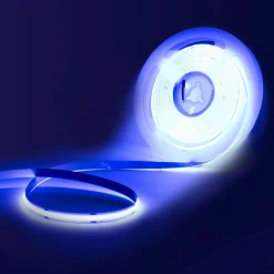 Tira LED COB 24V DC - 12W/m - Colores - 8mm - IP20 - Rollo de 5 metros - Corte cada 4cm