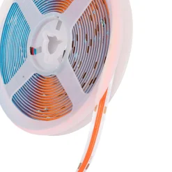 Tira LED COB 24V DC - 12W/m - Colores - 8mm - IP20 - Rollo de 5 metros - Corte cada 4cm