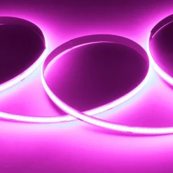 Tira LED COB 24V DC - 12W/m - Colores - 8mm - IP20 - Rollo de 5 metros - Corte cada 4cm
