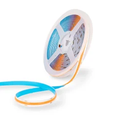 Tira LED COB 24V DC - 12W/m - Colores - 8mm - IP20 - Rollo de 5 metros - Corte cada 4cm