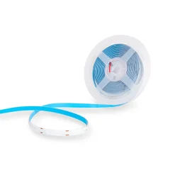 Tira LED COB 24V DC - 12W/m - Colores - 8mm - IP20 - Rollo de 5 metros - Corte cada 4cm