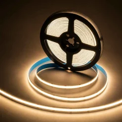 Tira LED COB 24V DC - 12W/m - 8mm - IP20 - Rollo de 5 metros - Corte cada 4,5 cm