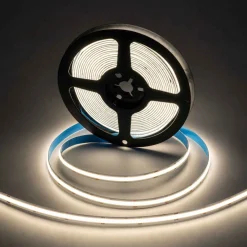 Tira LED COB 24V DC - 12W/m - 8mm - IP20 - Rollo de 5 metros - Corte cada 4,5 cm